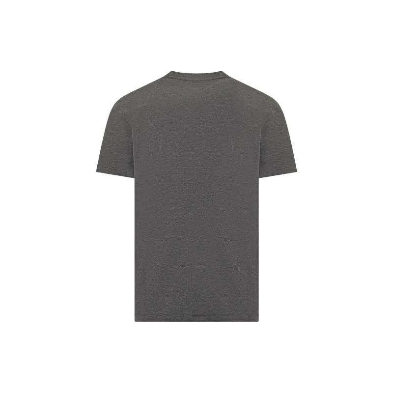 VERSACE Cartouche Embellished Crewneck T Shirt-1