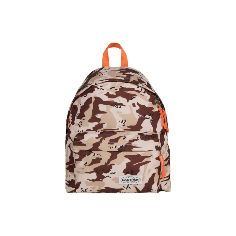 EASTPAK Polyester Backpack Unisex Brown Camouflage-0