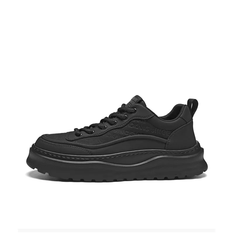 AOKANG Abrasion Resistant Lightweight Height Increasing Low Top Skateboard Shoes Men Exclusive Box-11