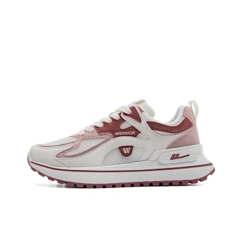 WARRIOR Chunky Sneakers Women's Low-Top Red