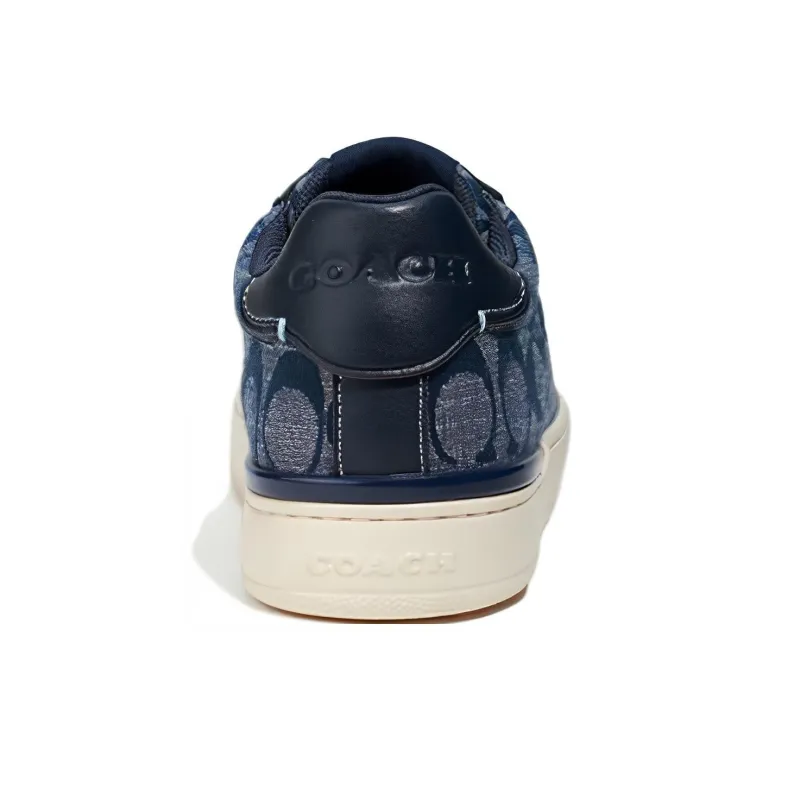COACH Stylish Skateboarding Shoes Women's Blue-4