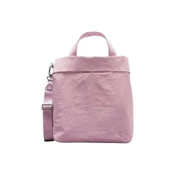 Lululemon Recycled Polyester Shoulder Bag Crossbody Bag Handbag Regular Women's Rose Rouge