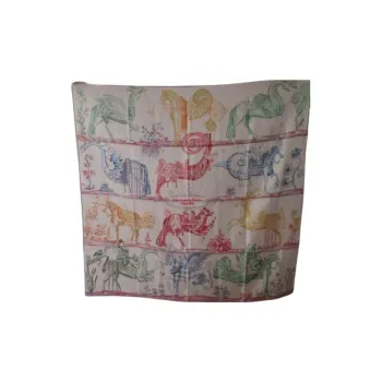 HERMES Silk Silk Scarves Women's Multicolor