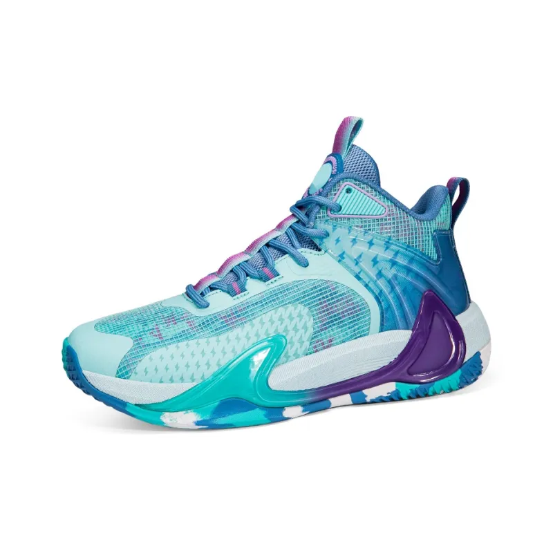 ANDEZHANMUSI Slip Resistant And Abrasion Resistant Coverage Mid Top Basketball Shoes Unisex-7