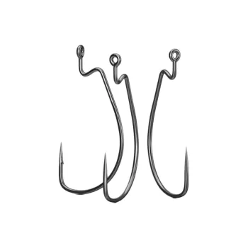 Jiadiaoni Fish Hook Fishing Lure Barbed Hook 10 Pcs