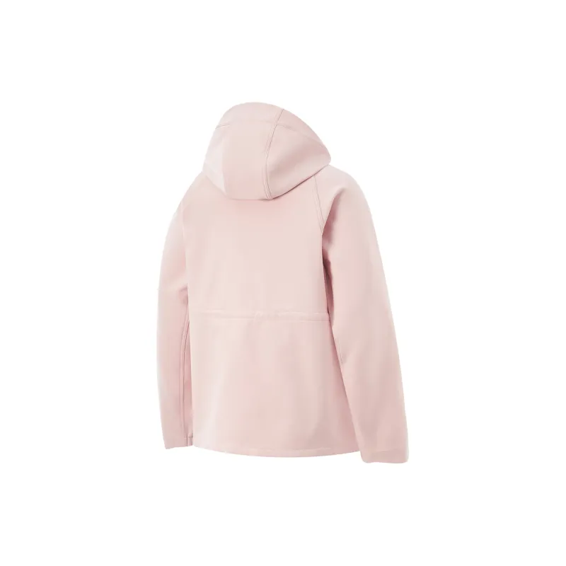 LiNing Lotus Leaf Trench Coat Women's Light Blush Pink-1