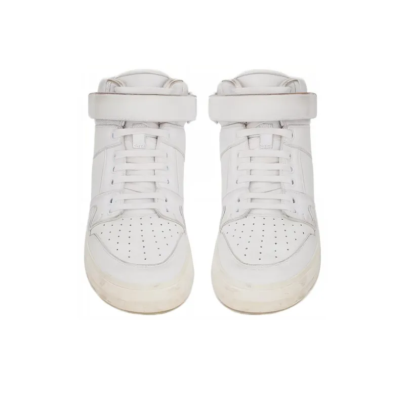 SAINT LAURENT Lax Lace Up Sneakers-4