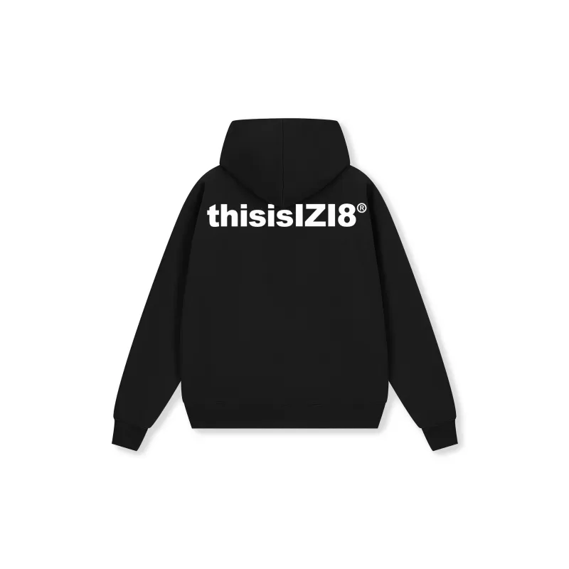 ThisisIZI8 Sweatshirt Unisex Black-1