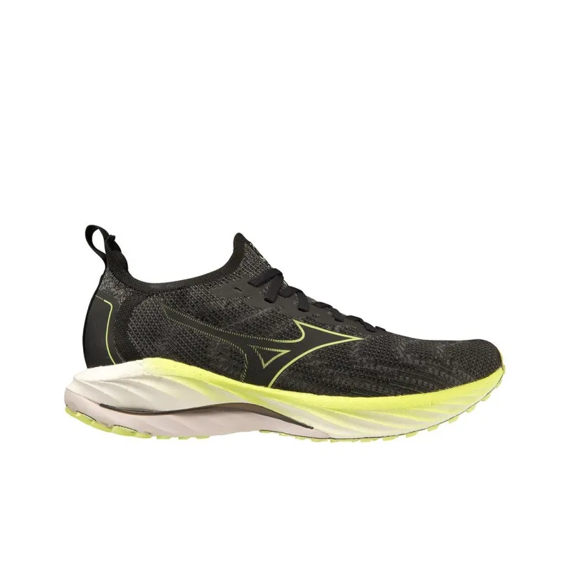 Mizuno Wave Neo Wind 'Undyed Black Luminous'-1
