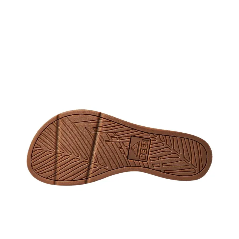REEF Rubber Sole Slip-Resistant Flip Flops Men Gray-4