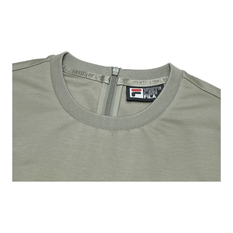 FILA Short Sleeved Dress Women's Silent Gray-5