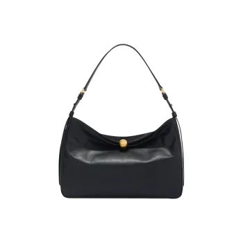 Furla Leather Handbag, Shoulder Bag Tubas Women's Black