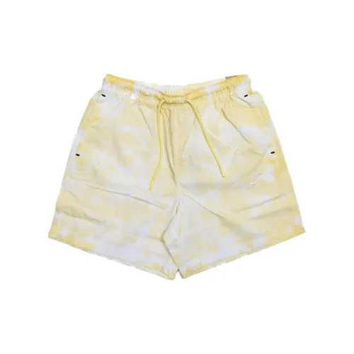 Nike SPORTSWEAR TECH PACK Casual Shorts Men Lemon Chiffon