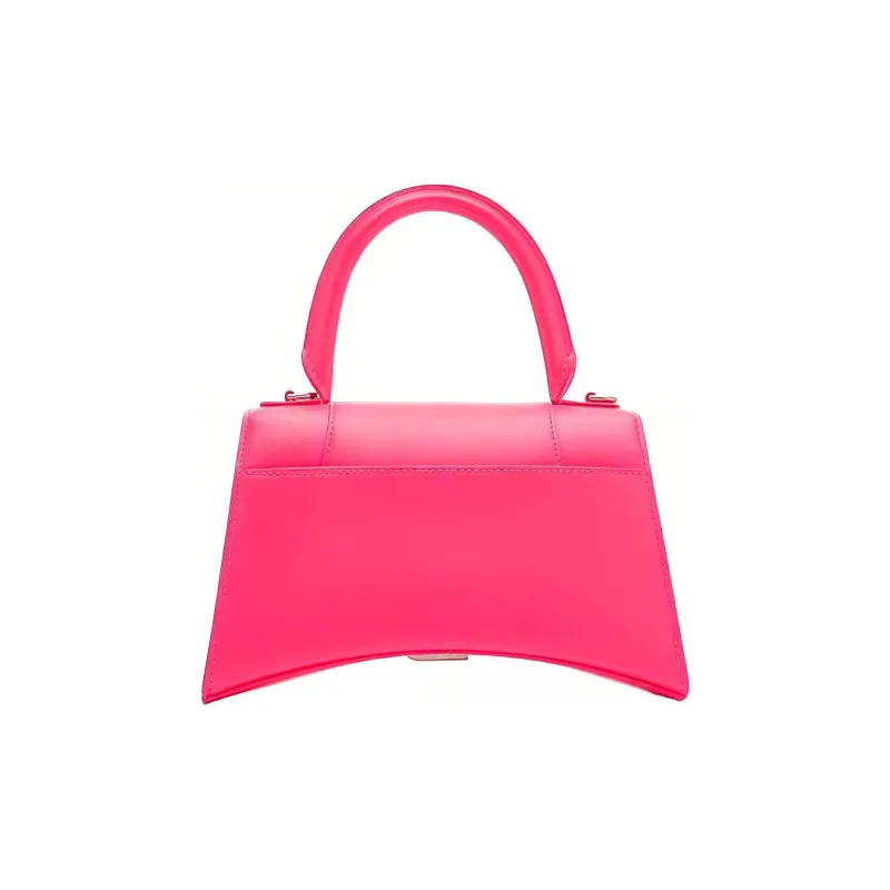 Balenciaga Hourglass Small Top Handle Bag Acid Fuchsia-1