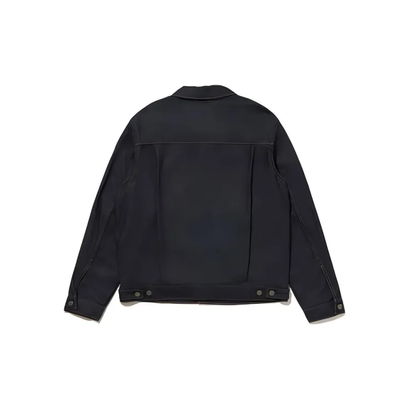 Levis WELLTHREAD Series Denim Jackets Men Dark Indigo-1