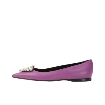 SERGIO ROSSI Godiva Casual Single Shoes Women's Purple