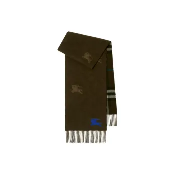 Burberry Checkered Reversible Scarf
