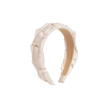 MYFUN FREEDOM Polyester Plastic Imitation Pearls Headbands Women's