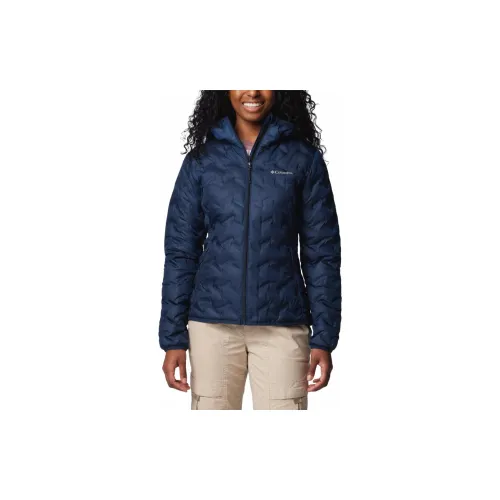 Columbia Delta Ridge Down Jackets Women's Marine Blue