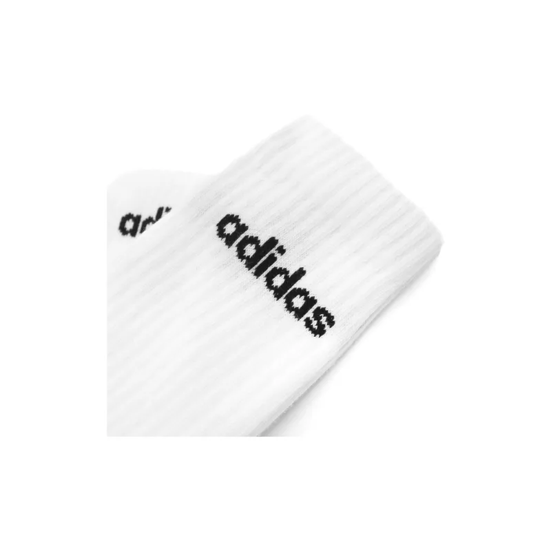 Adidas C LIN CREW 3P Mid Calf Socks Men's 3 Pack White-1