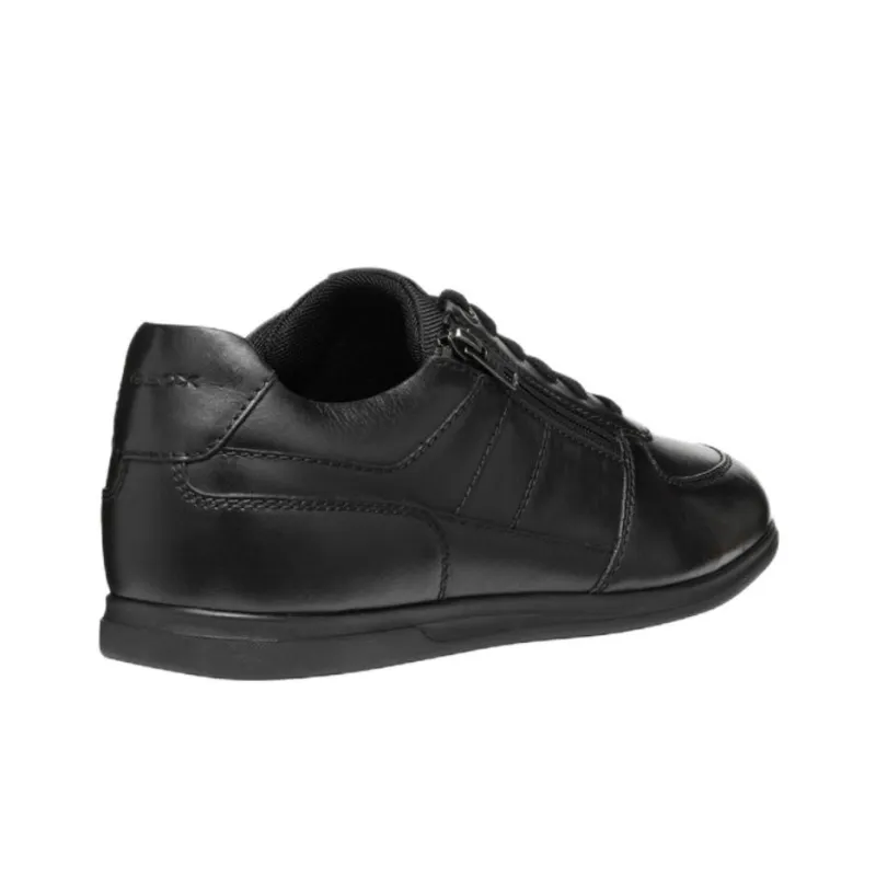 GEOX Low Top Skateboard Shoes Men Black-2