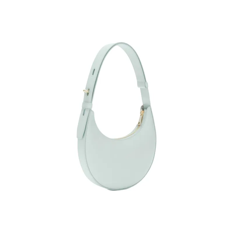 Furla Delizia Soft Calfskin One Shoulder Handbags Mini Women's Light Blue-1