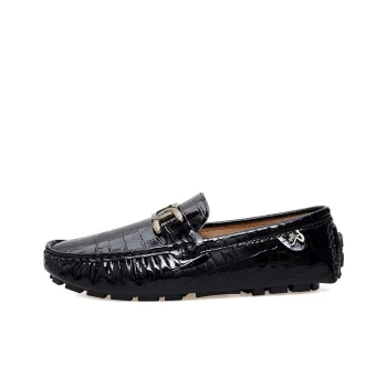 KUPE Gommino Loafers Unisex Black/White/Yellow/Red/Green/Purple/Pink/Sky Blue