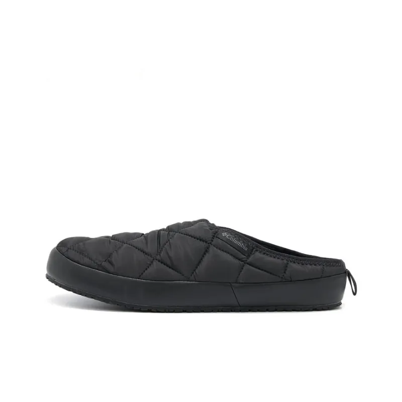 Columbia Slip Resistant Wrap toe Slippers Men Black-0