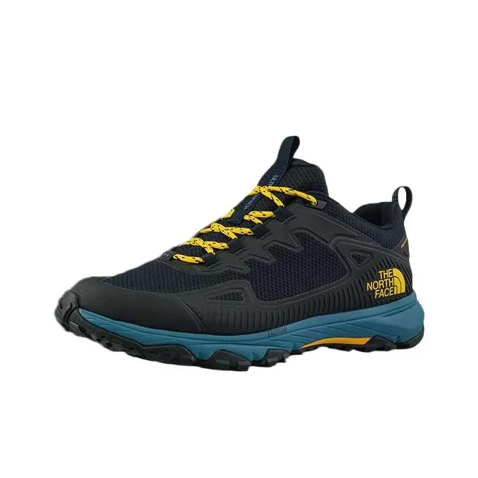 THE NORTH FACE Waterproof And Wear resistant Low Top Mountaineering & Hiking Shoes Men Blue-0