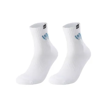 YONEX Mid Calf Socks Men's Combo Set White Blue