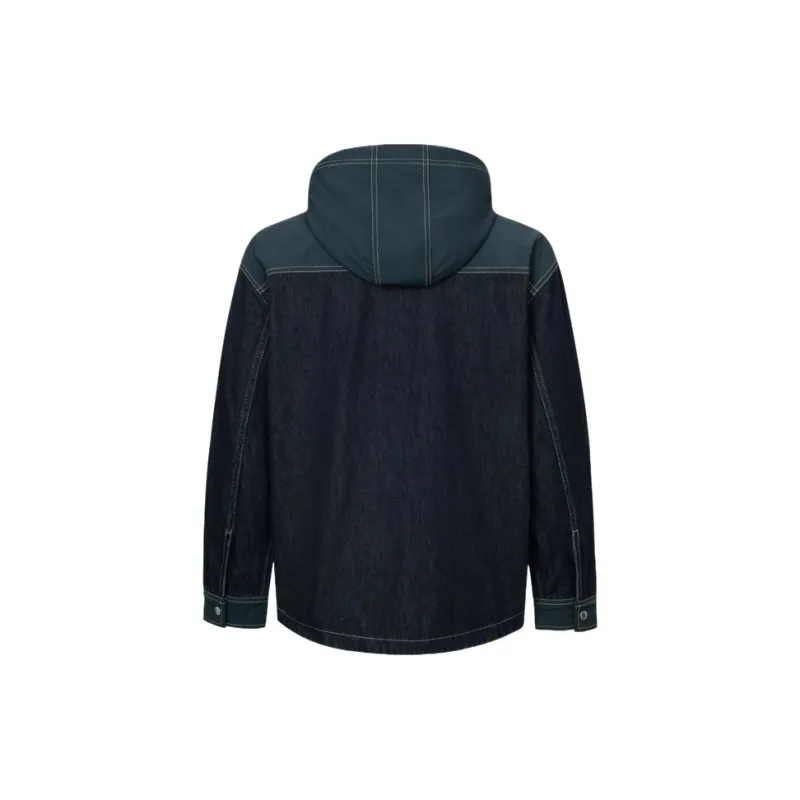 EVISU 2024 Fall And Winter Shirt Men Denim Blue-1