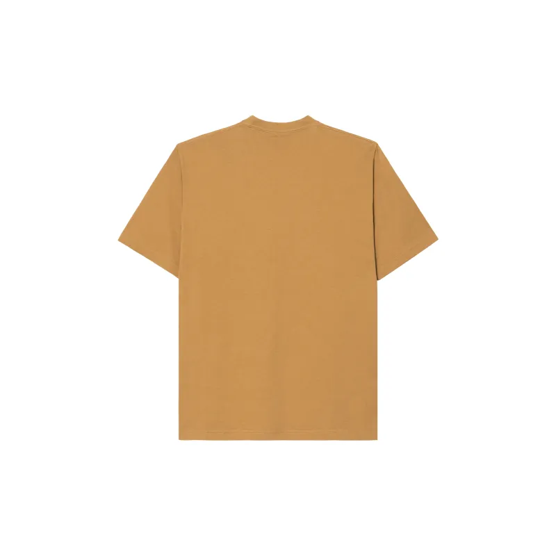 Balenciaga T Shirt Loose Fit Style Men's Khaki-1