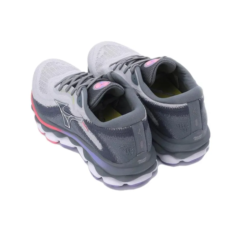 Mizuno Women's Wave Sky 7 Super Wide 'Pearl Blue High Vis Pink' Women's-3