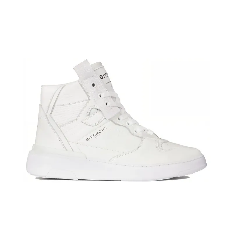 GIVENCHY Wing High-Top Stylish Skateboarding Shoes Women's White-1