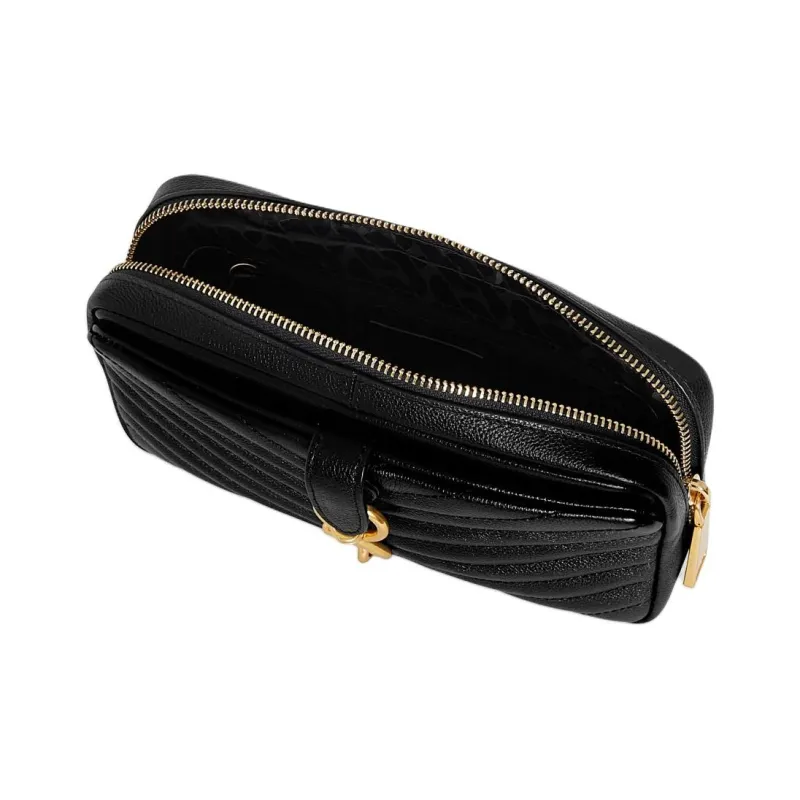 REBECCA MINKOFF Genuine Leather Fanny Pack Women's Black-2