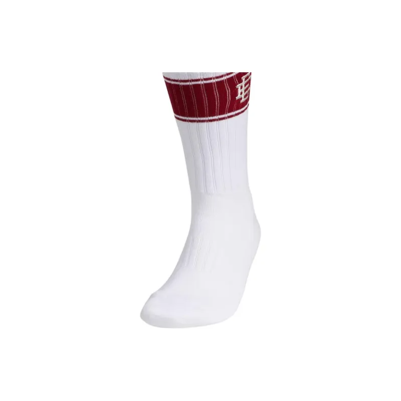 Adidas X Eric Emanuel Indiana Midnight Madness Crew Socks White-1