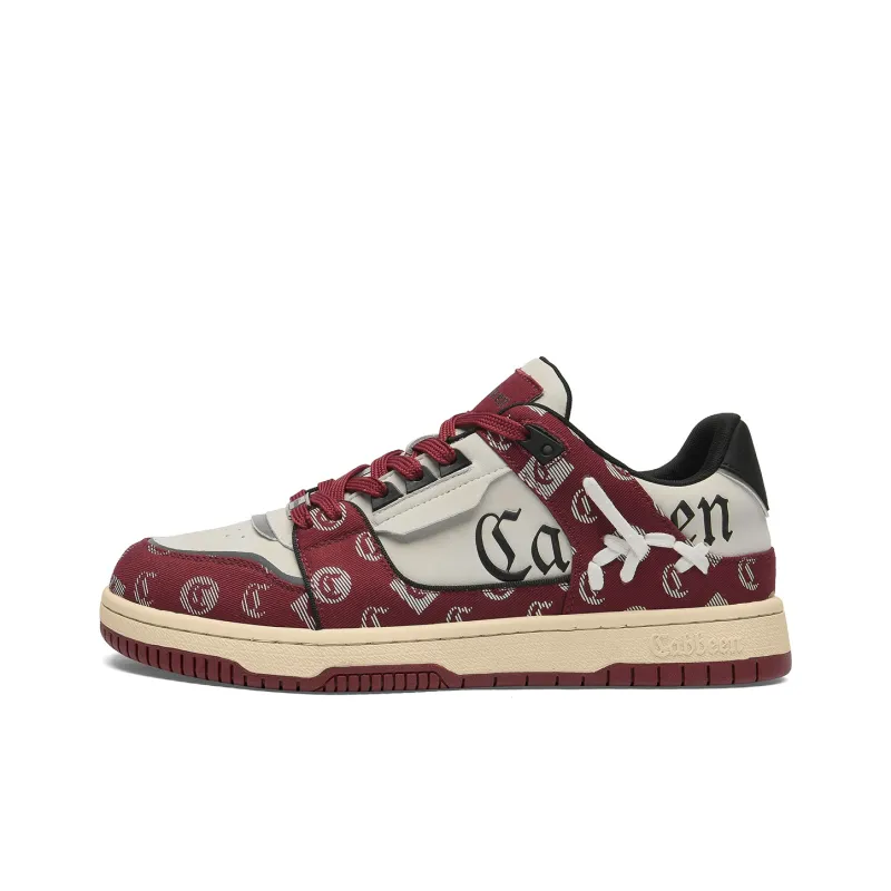 Cabbeen Paisley Low Top Trendy Casual Skateboard Shoes Unisex Couple-0