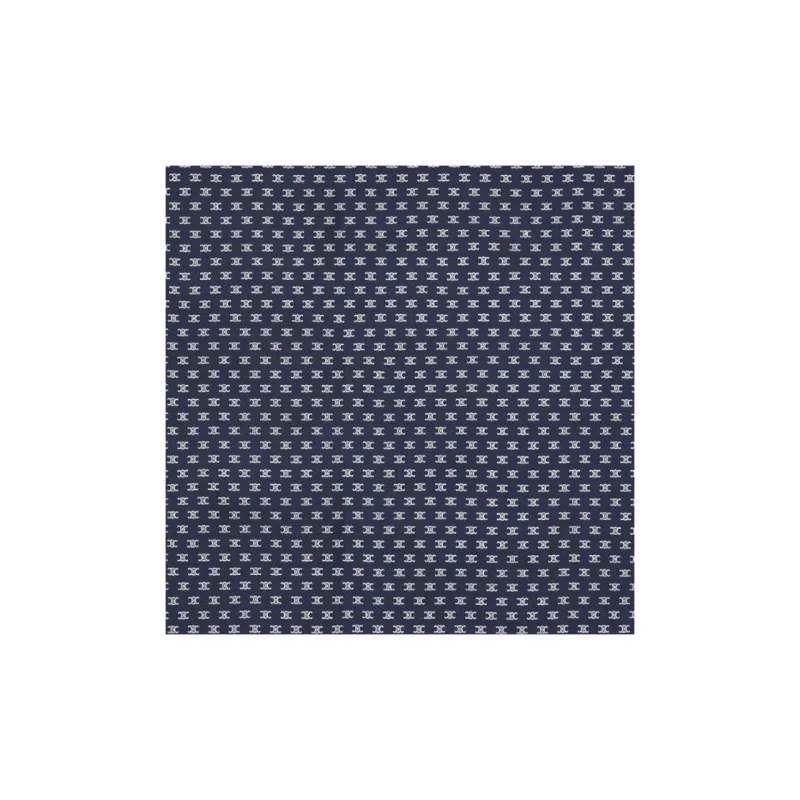 CELINE Mini Triomphe Bandana In Silk Twill-2