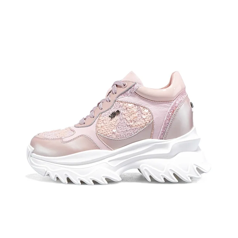 IiJin Low-Top Chunky Sneakers Women's-10