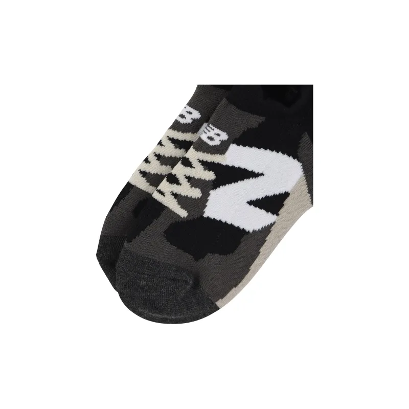 New Balance Shifted Ankle Socks Unisex 1 Pack Black-2