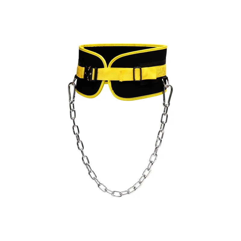 MANUEKLEAR Back Support Braces Protective One Size Yellow Polyester, Polypropylene, Iron Unisex-0
