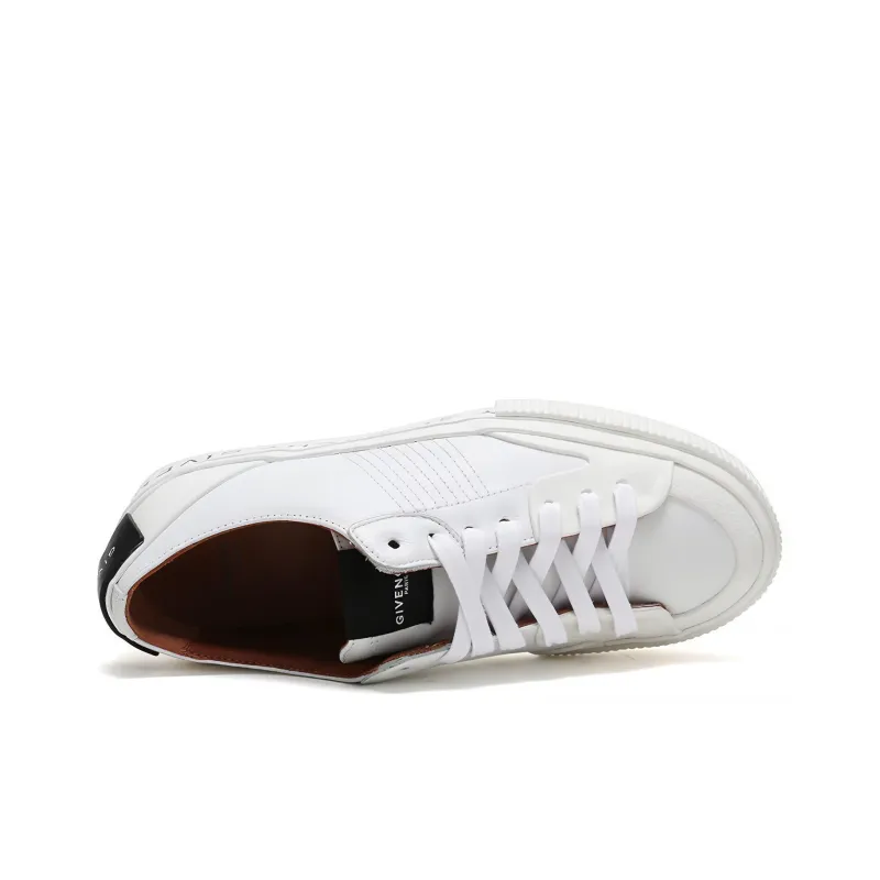 GIVENCHY Low Top Stylish Skateboarding Shoes Women's White-4