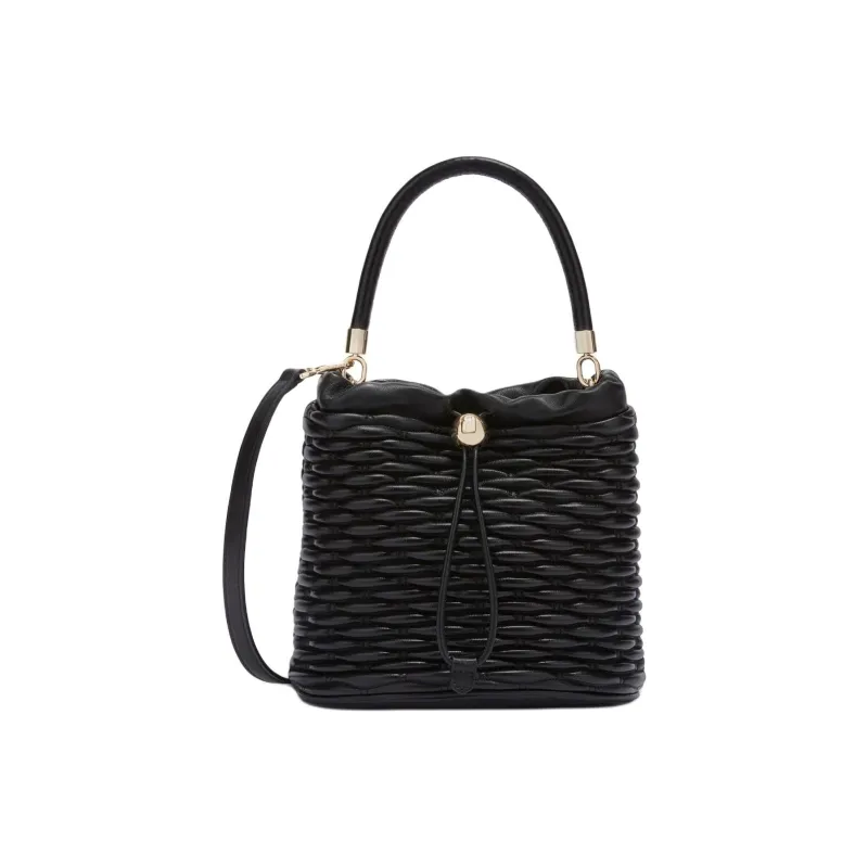 Furla Calfskin Shoulder Bag, Crossbody Bag, Handbag Mini Women's Black-0