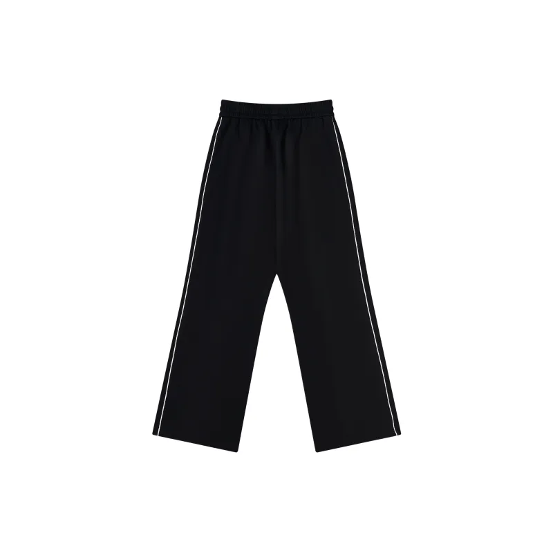 HARSH AND CRUEL Casual Pants Unisex Black-1