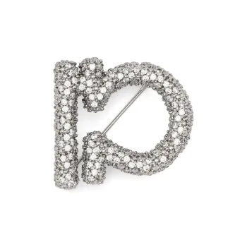 JIL SANDER Omega shaped Brooch