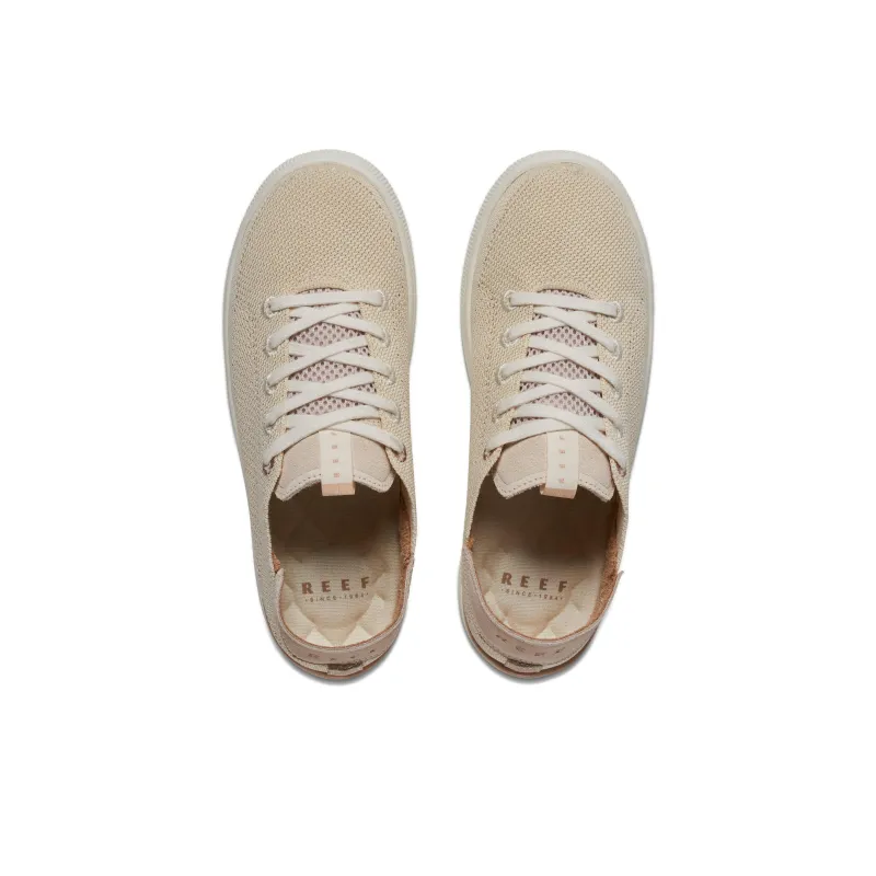 REEF Slip-Resistant Low-Top Skateboard Shoes Women's Beige-4