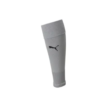 PUMA Knee High Socks Unisex 1 Pack Silver Black