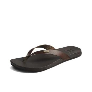 REEF Abrasion Resistant Slip Resistant Flip Flops Unisex Brown