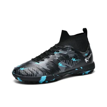 DOUBLE STAR 88 Wear resistant And Lightweight Soccer Shoes Unisex Black