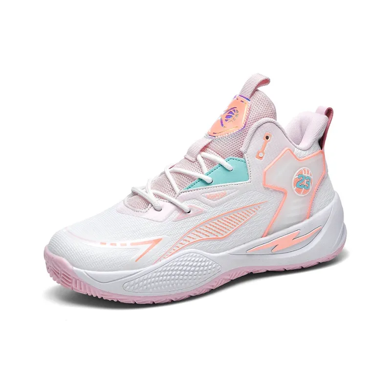Black-tailed Deer Cushioning Anti-Slip And Wear-Resistant High-Top Basketball Shoes Unisex Mismatched-6